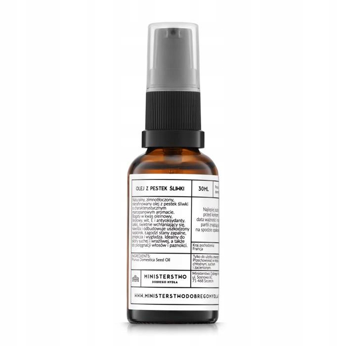 Ministerstwo Dobrego Mydła OLEJ OLEJEK DO TWARZY z pestek śliwki 30ml