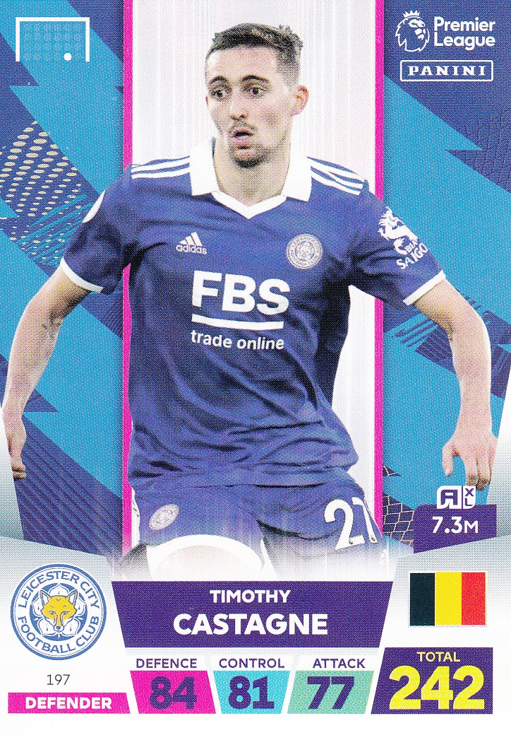 Premier League 2023 Base Card Castagne 197