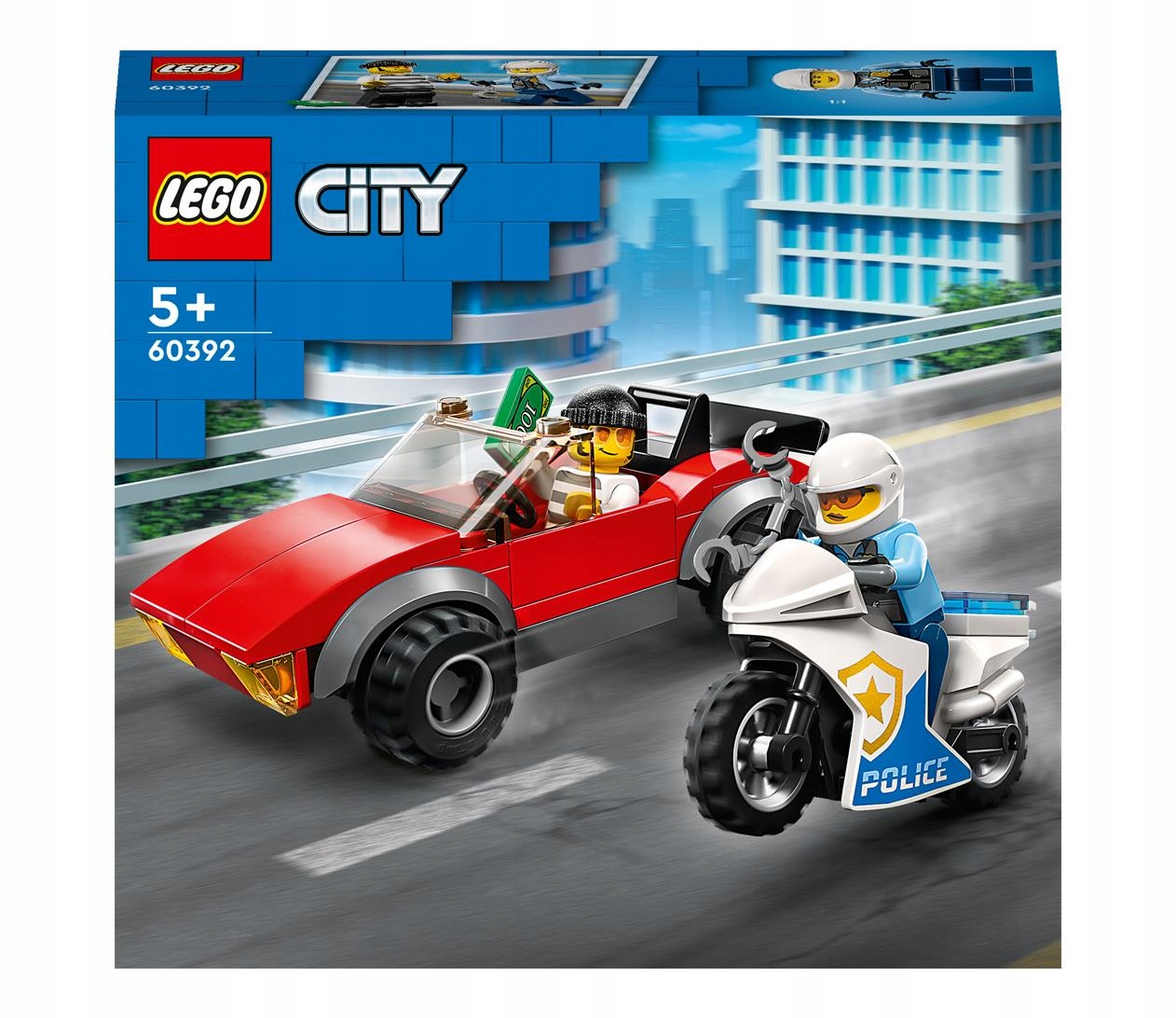 

Lego City 60392 Motocykl policyjny pościg