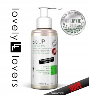 Lovely Lovers Braup Gel Gel 150 ML Výkonný Lepší Sex/hydratační Poměr