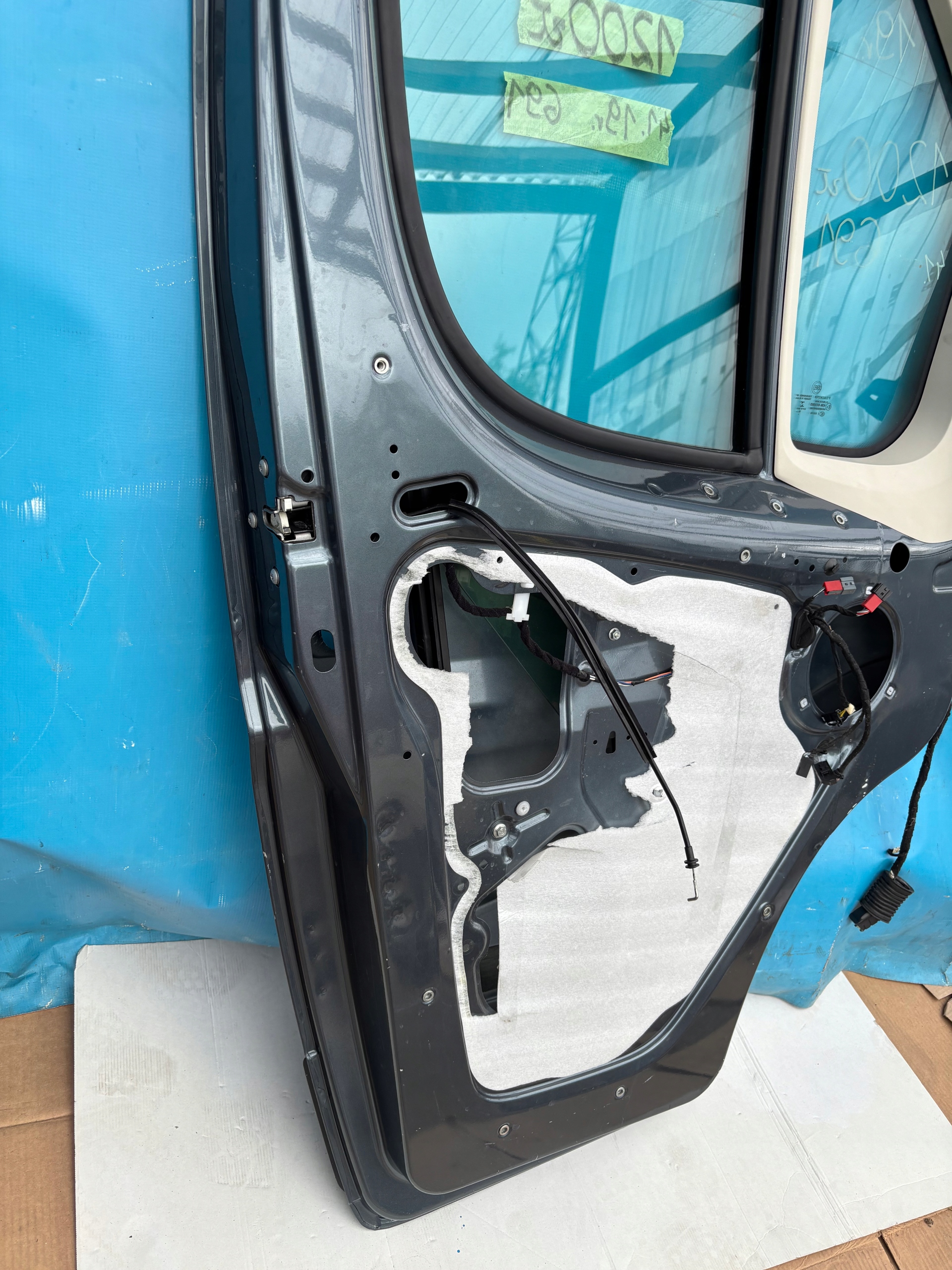 DUCATO JUMPER BOXER 14- door front left szare 19r front left colour 691