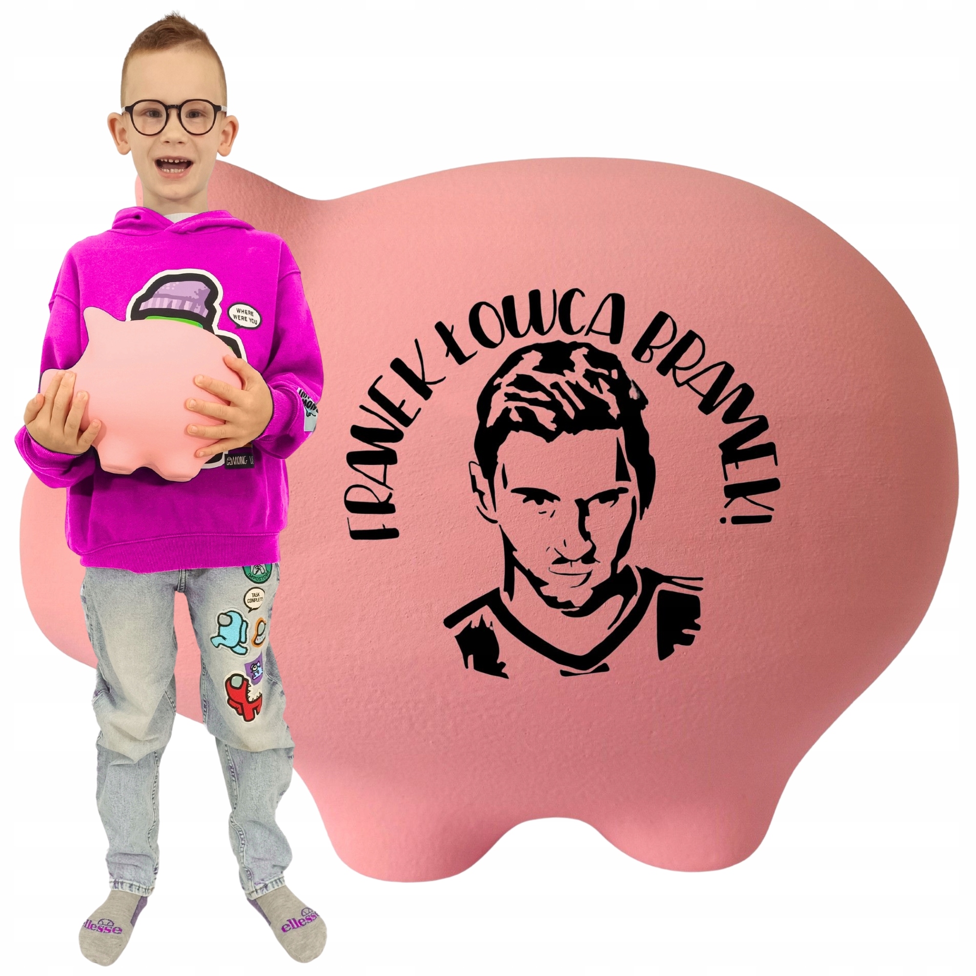 Pokladnička s jménem Keramické prasátko k rozbití bez otevírání Velká XL