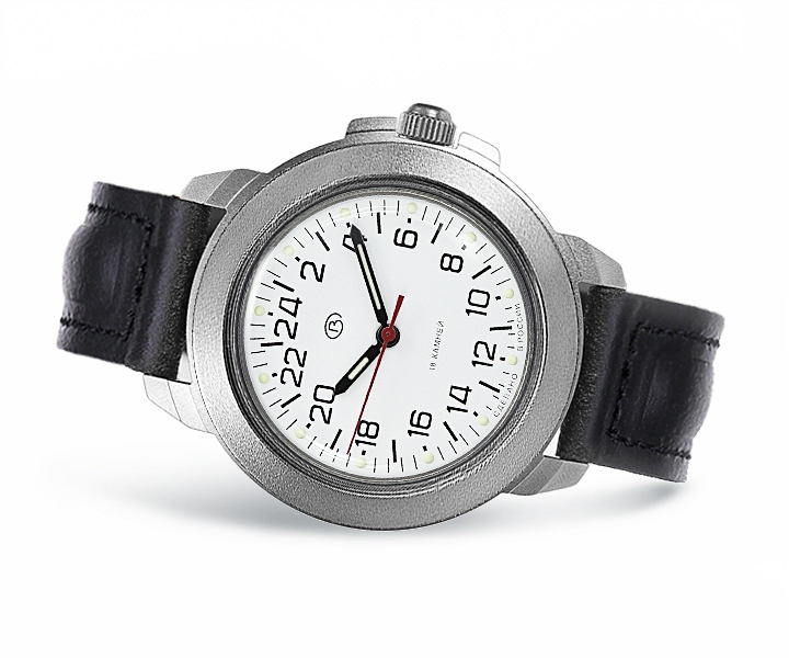 Wostok Vostok KAMANDIRSKI-nový 43624G-mat-24 Hodinový „Titanium“