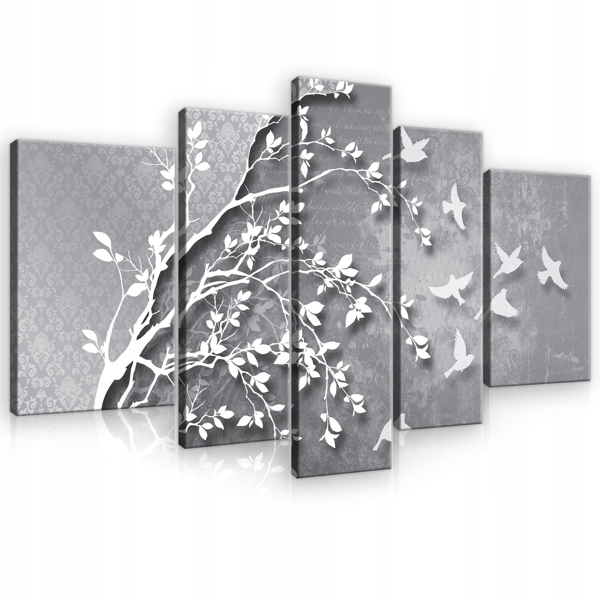 Obraz 170x100 Modulárny polypovaný Strom života vtáky príroda pokoj