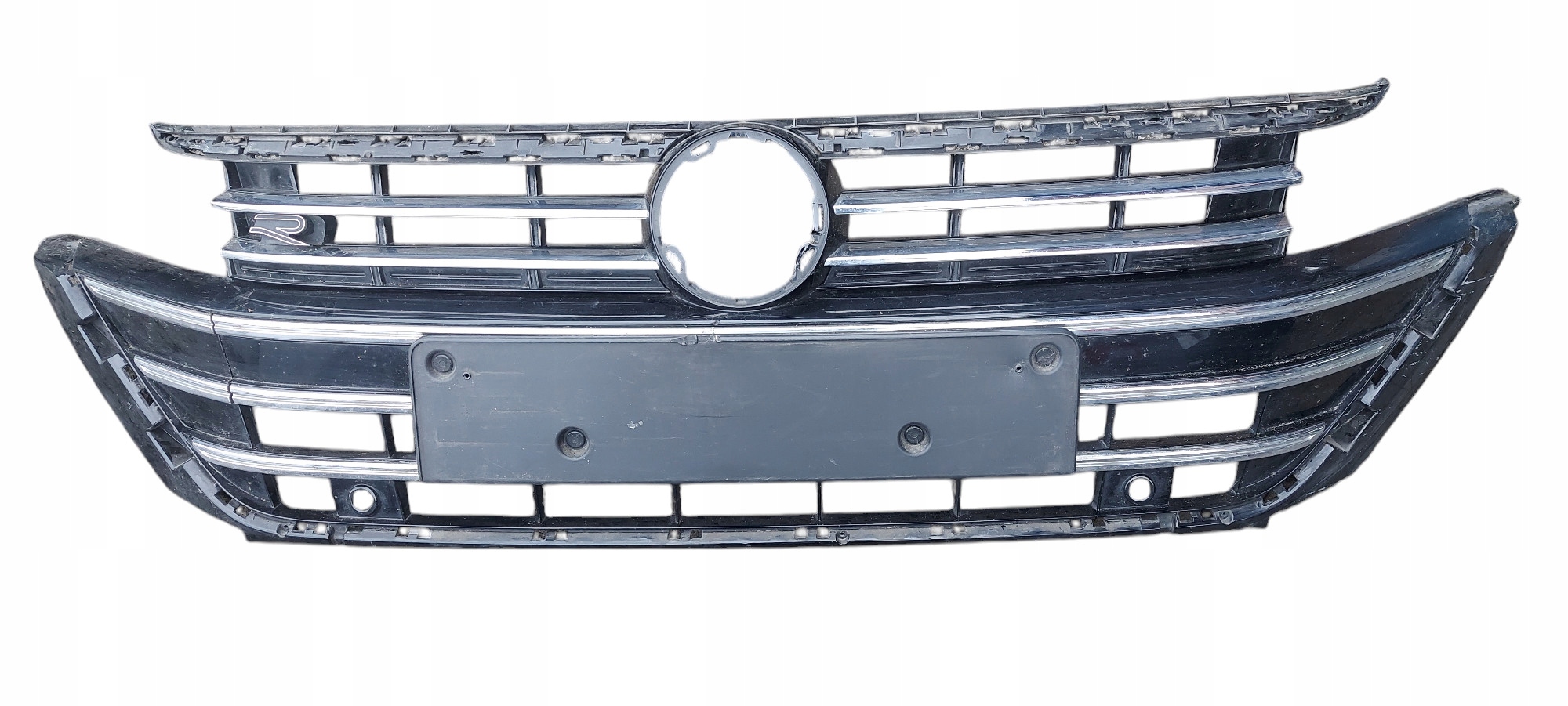 VW Arteon 3H Kühlergrill FRONTGRILL Kühlergitter 3G8853651BL - Thumbnail 1