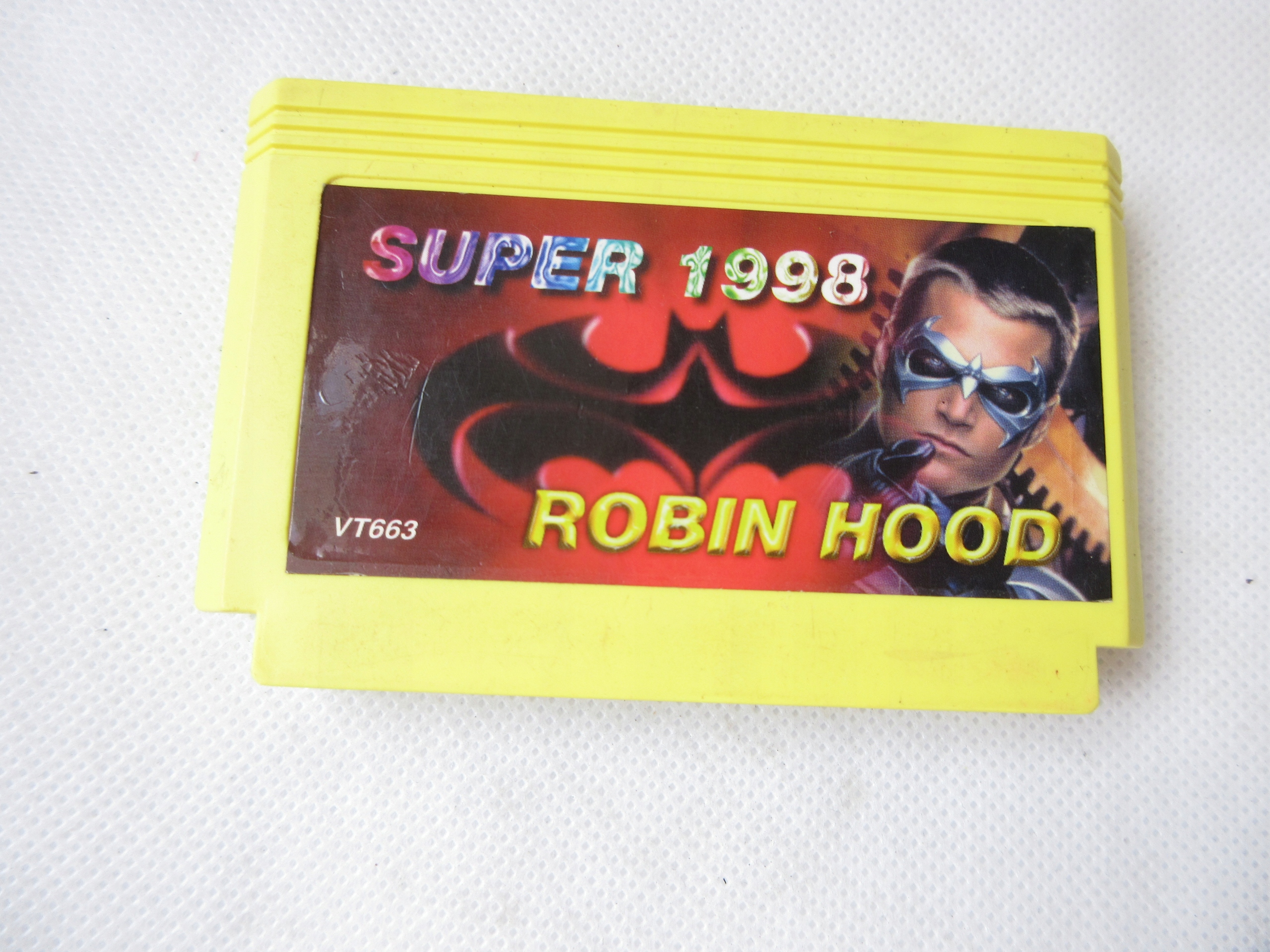 CARTRIGE PEGASUS SUPER 1998 ROBIN HOOD ZE ZŁOTEJ PIĄTKI GRA