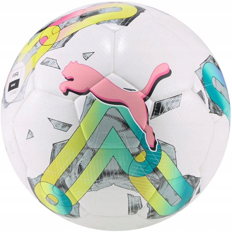 

4 Piłka nożna Puma Orbita 4 Hyb Fifa Basic biało-z
