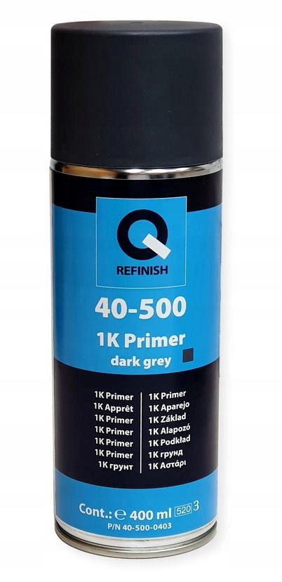 

Q-refinish podkład spray 400 ml (grafit)
