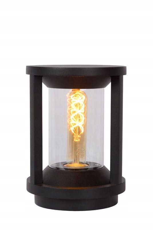 Vonkajšia stojaca lampa stolová čierna 22 cm IP65 Lucide