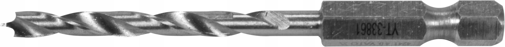

Wiertło Do Drewna Hex 1/4 Spiralne 4mm Stal Hss