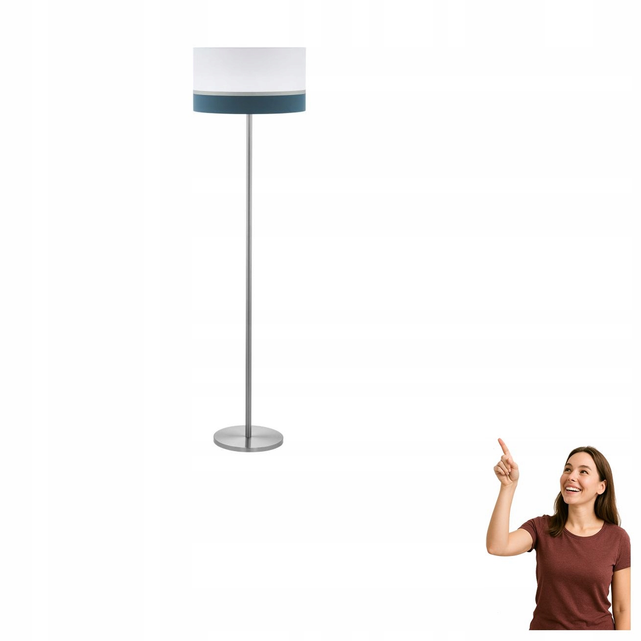 Podlahová lampa Spaltini 39558 Eglo