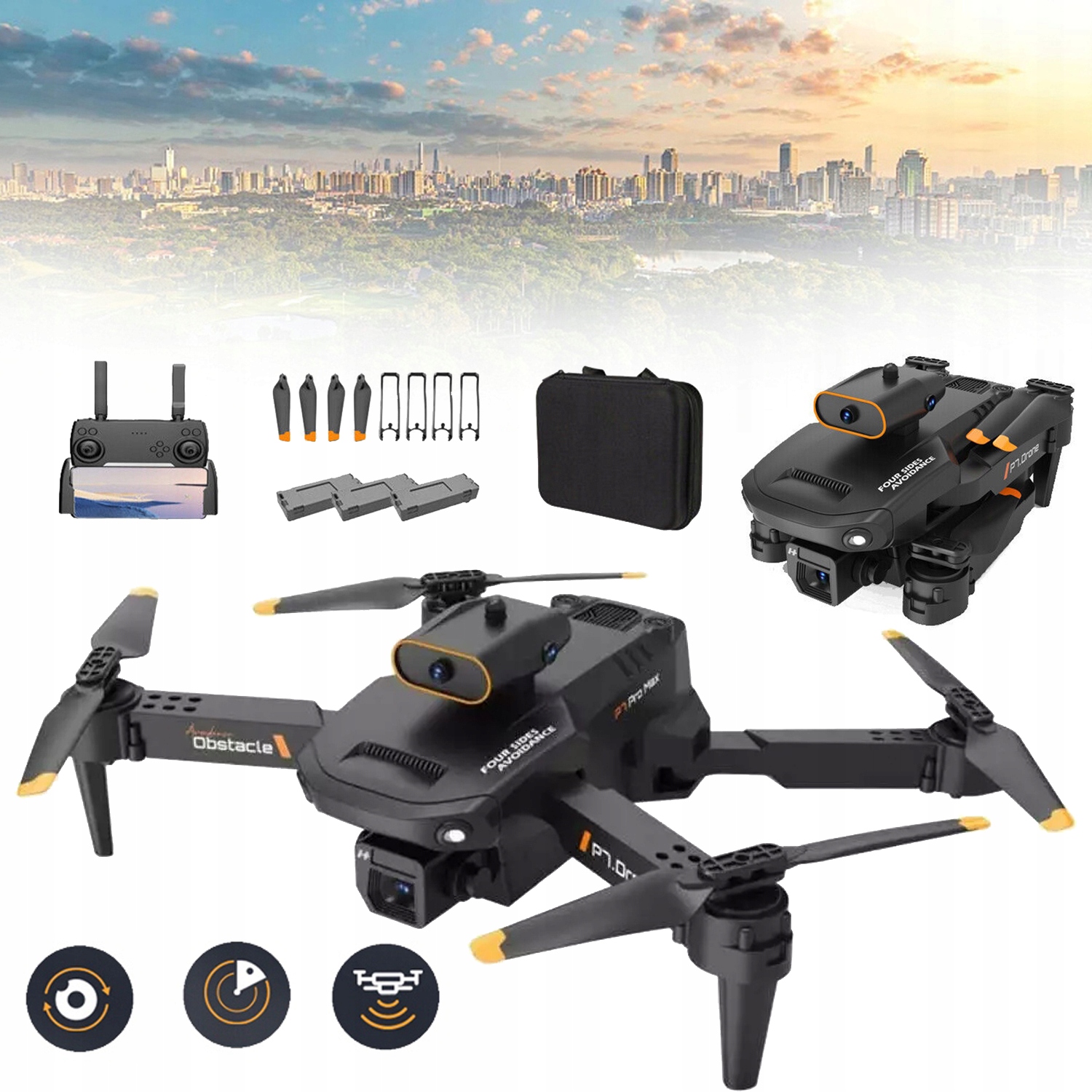 DRONE Z KAMERĄ 8K PROFESSIONAL, FPV DRONE DLA DZIECI I DOROSŁYCH, PREZENT