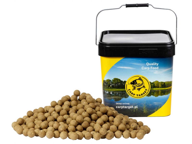 Kulki proteinowe Carp Target Słodka kukurydza 20 mm (10 kg) Wiadro 17 l