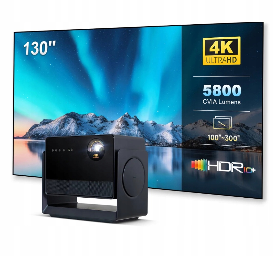 Dangbei S7 Ultra Max Laserowy Projektor 4K Elrs 5800 Cvia Dolby Vision