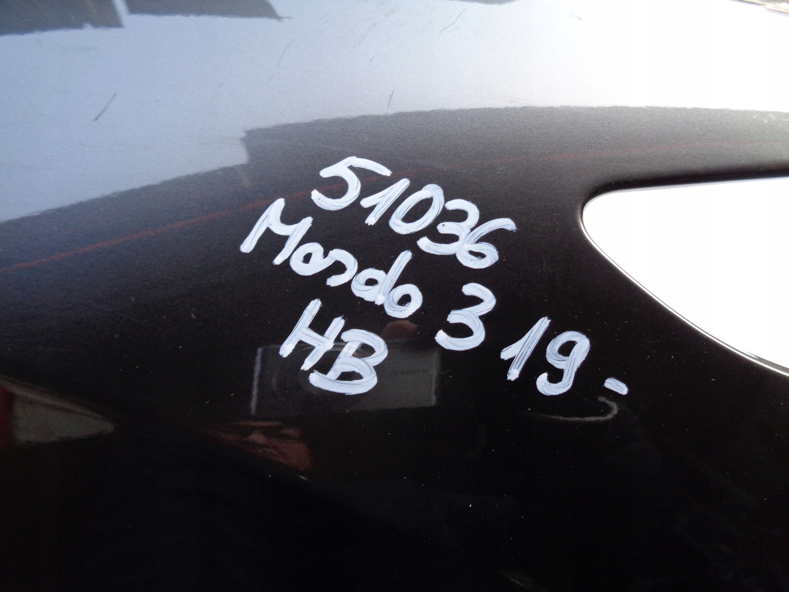 fender right front MAZDA 3 19- HB NR 51036
