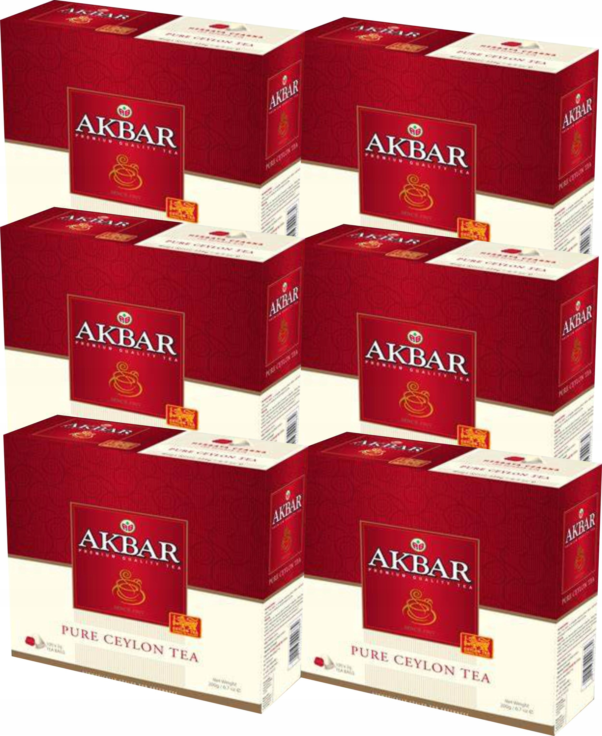 (x6) Akbar Herbata Ekspres 100tb