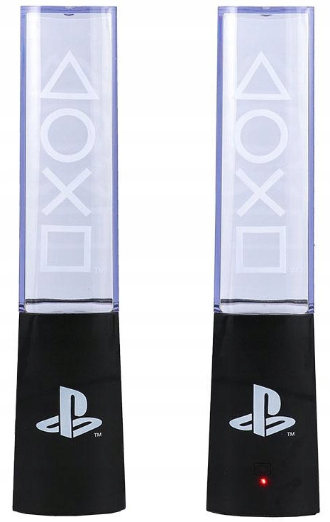Lampki Przepływowe PLAYSTATION reagujące na dźwięk wys. 22 cm - 2 szt./kpl. Kod producenta P6936