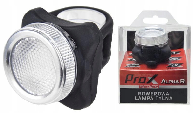 

Prox Alpha R Lampka rowerowa tylna Usb 30 LM