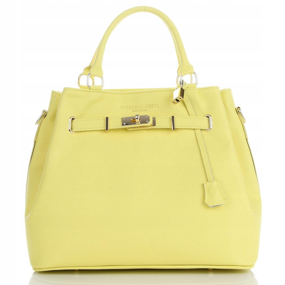 Vittoria Gotti Kufřík vyrobený v Itálii, limetkový