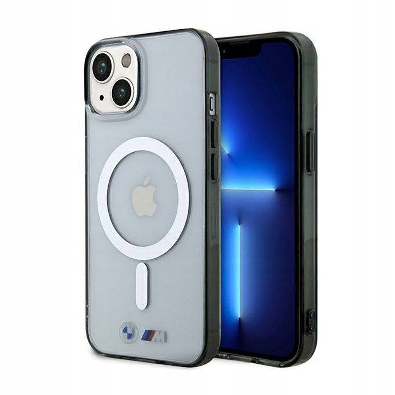Bmw Silver Ring MagSafe – Pouzdro pro iPhone 14 (Průhledný)