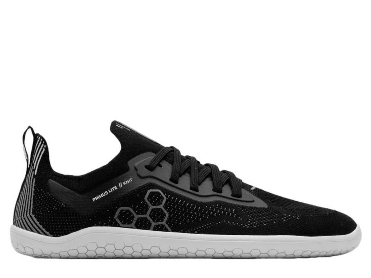 Pánské boty Vivobarefoot 30930401 Primus Lite Knit Mens Obsidian Černé 44