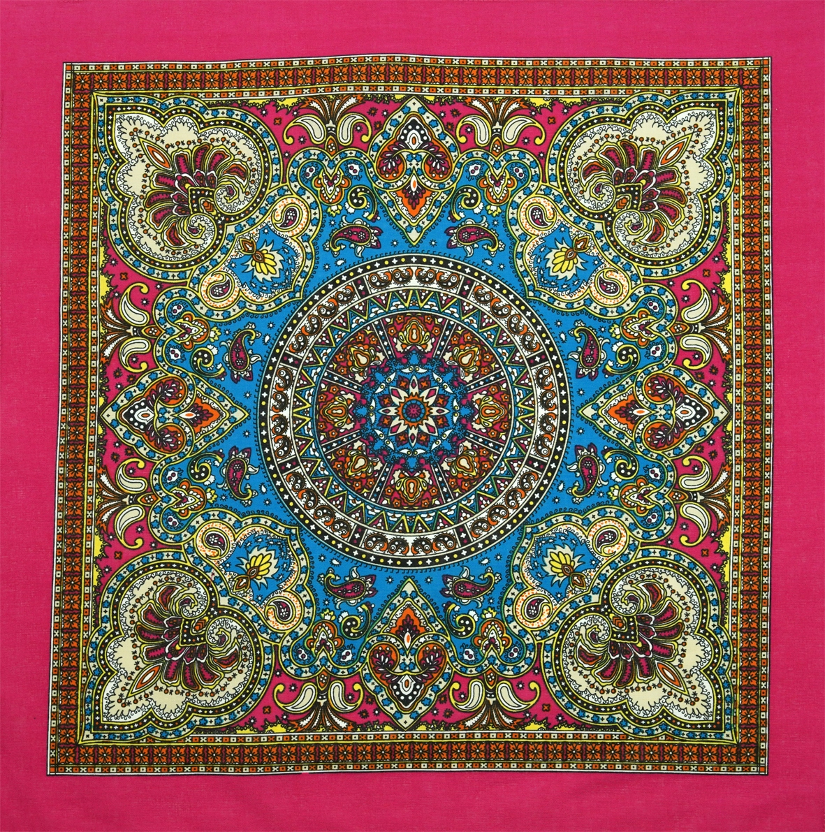 

Bandama bandamka bandana różowa chusta orientalna
