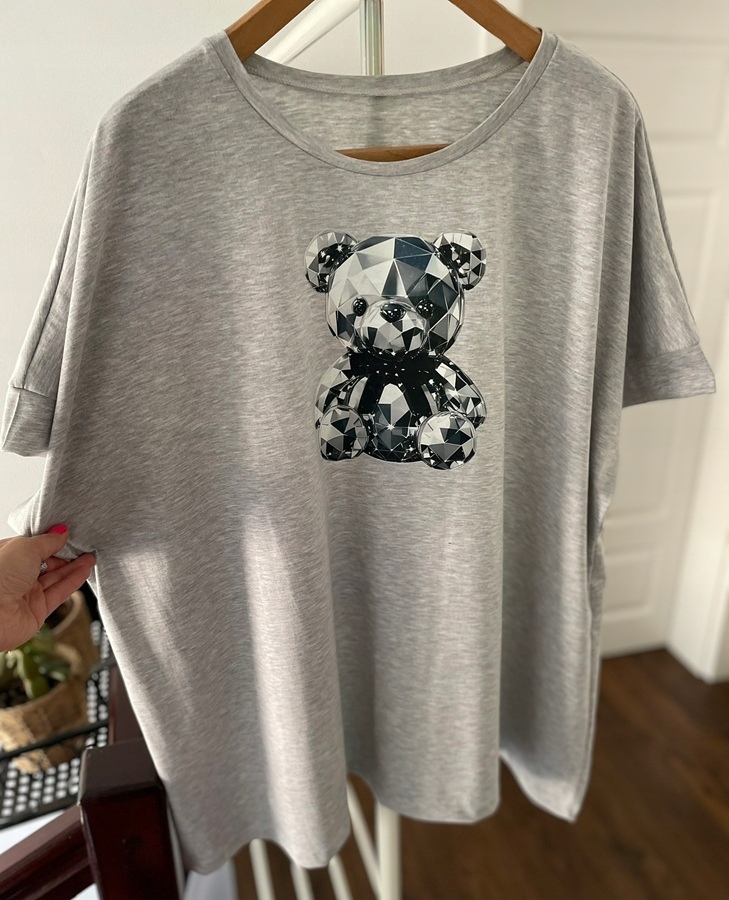 Krásná originální Halenka Polsko Size+ Nová vel 56/58 bavlna