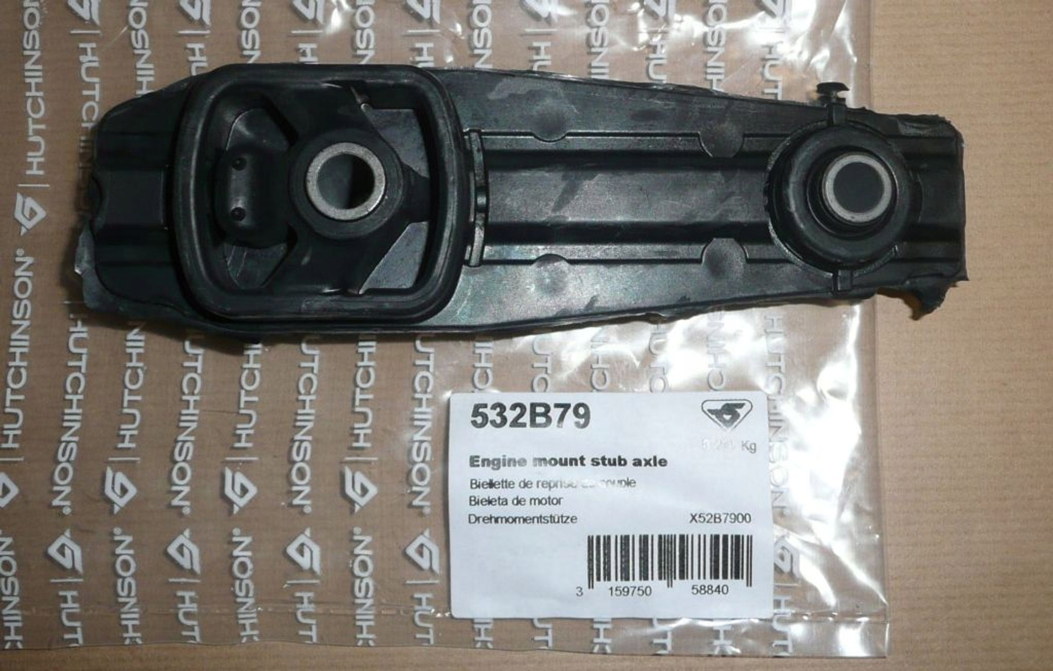 Uložení Motoru C C3 Zadní Hut 532B79