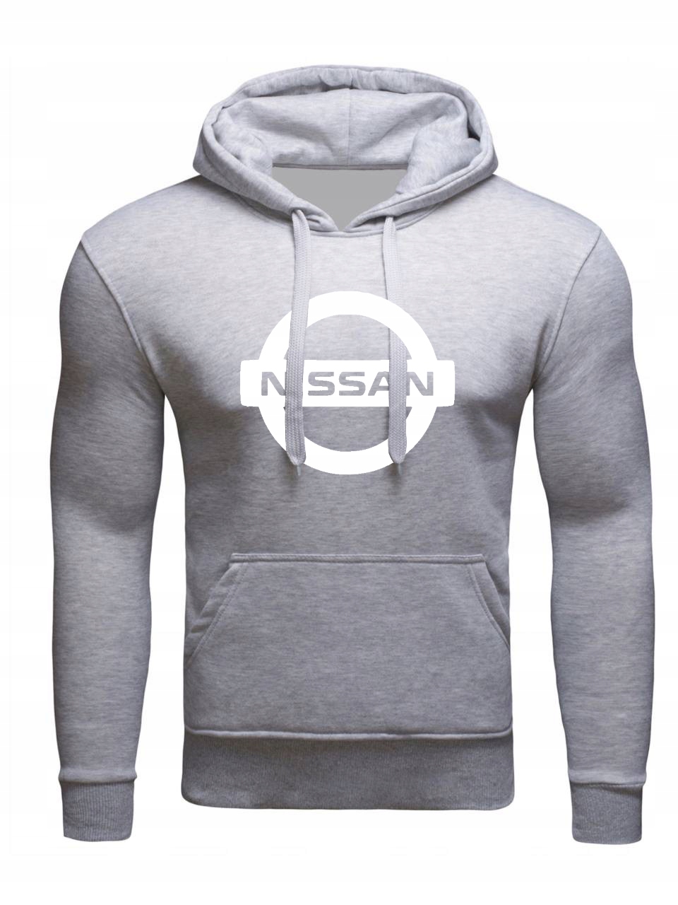 

Bluza Z Kapturem Nissan Męska Szara XL