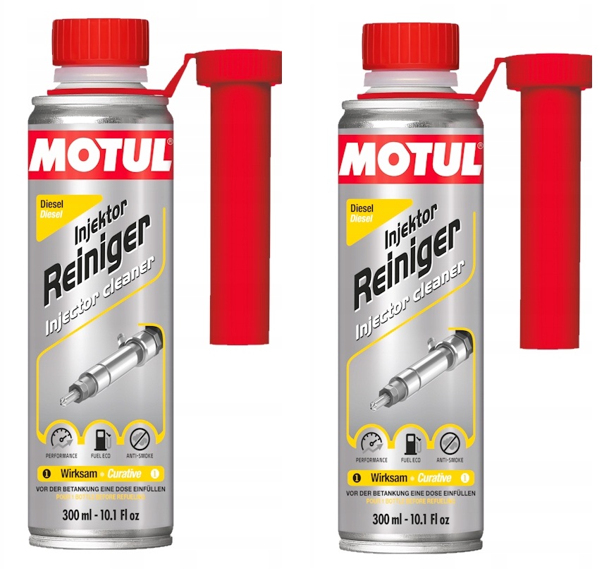 2x Motul Injector Cleaner Diesel Czyści Wtryski 300ML 2 Sztuki