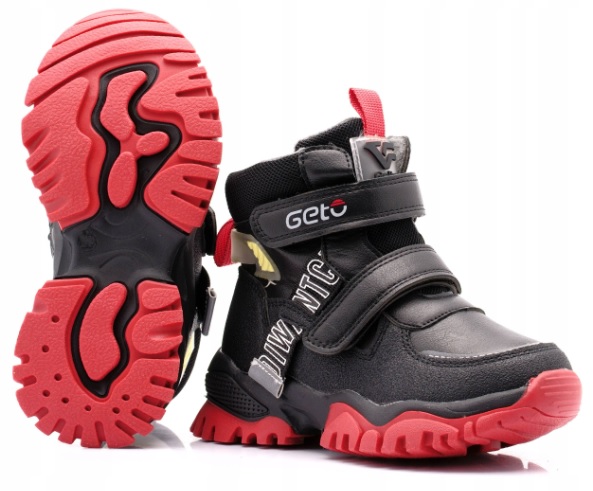 BUTY ZIMOWE CHŁOPIĘCE OCIEPLANE ŚNIEGOWCE RZEPY 27 Kod producenta F812