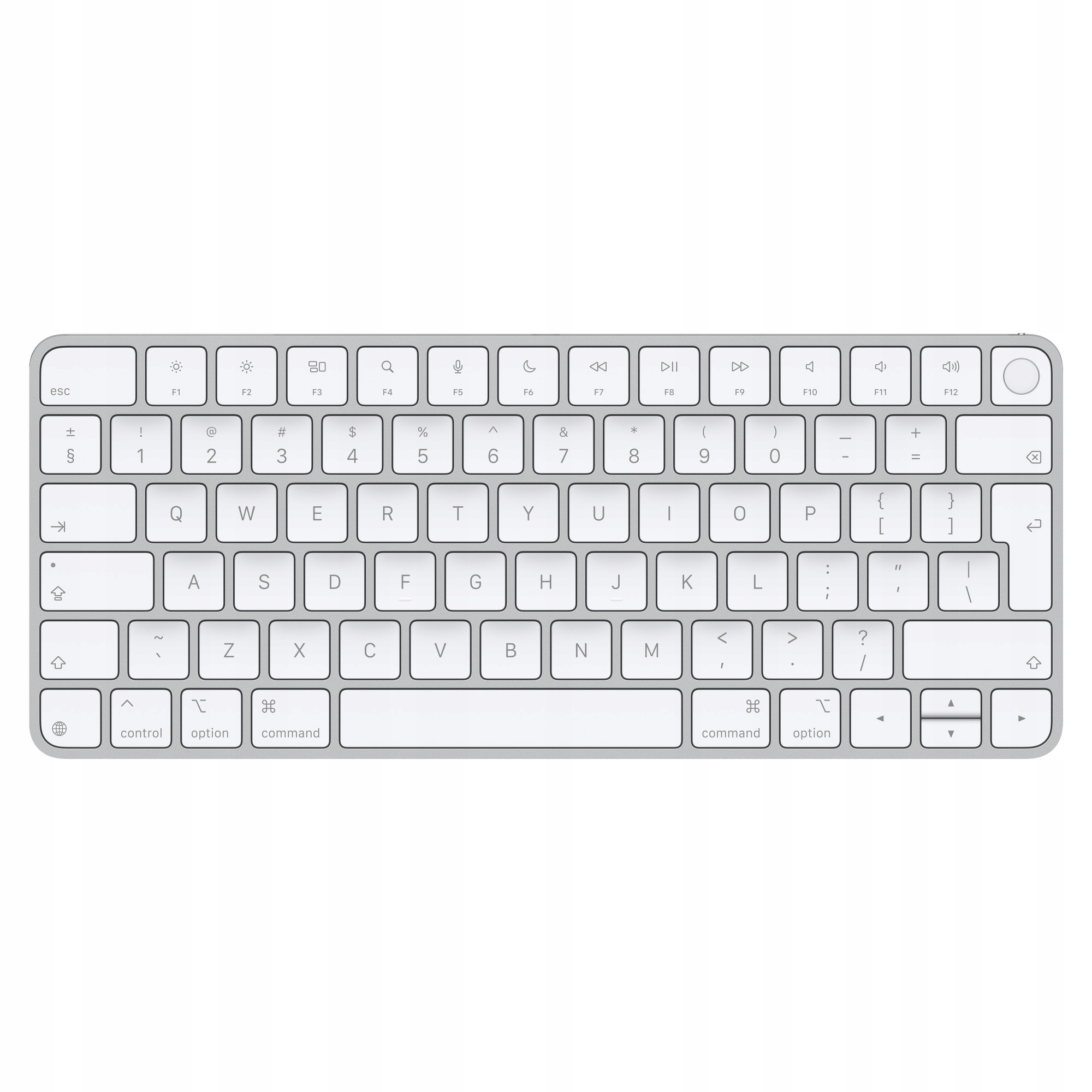 Apple Magic Keyboard Touch ID/ Bezdrôtová Bluetooth/ Ie layout/ Biela…