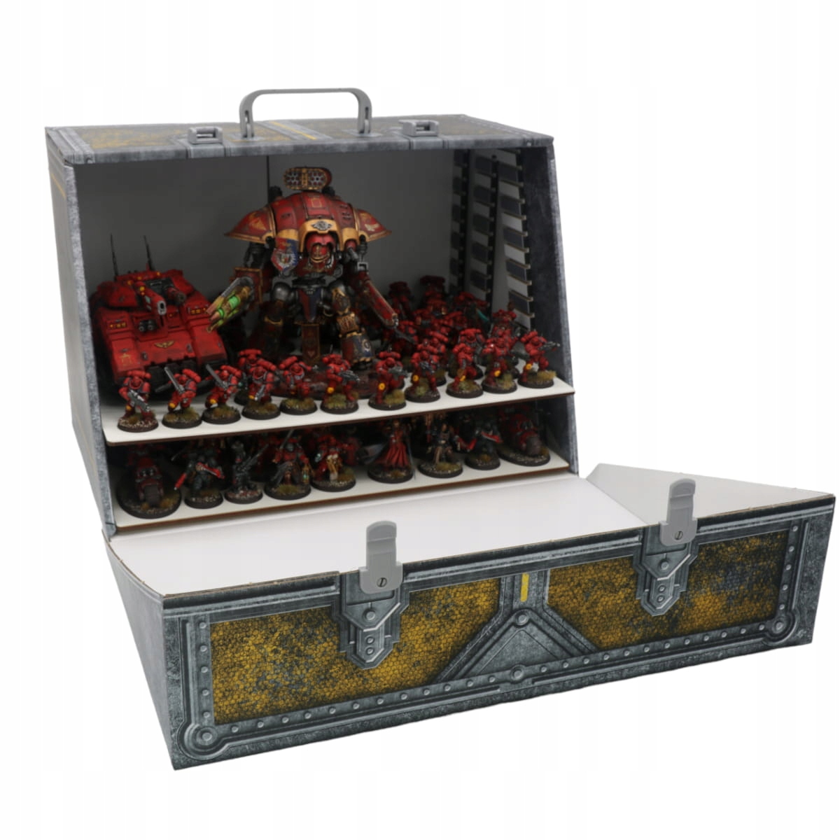 Walizka Magnetyczna z Systemem Półek SAFE-MCSS2