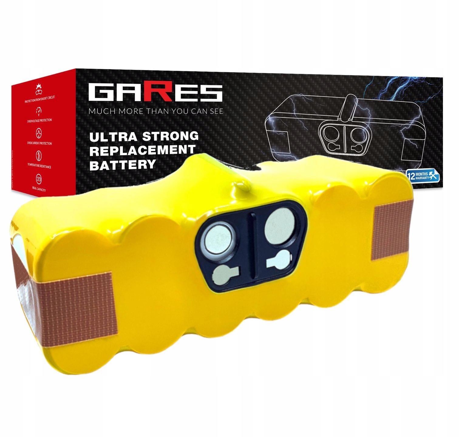 Akumulátorová batéria pre iRobot Roomba 631 790 865 580 776 605 14,4V 4,5Ah