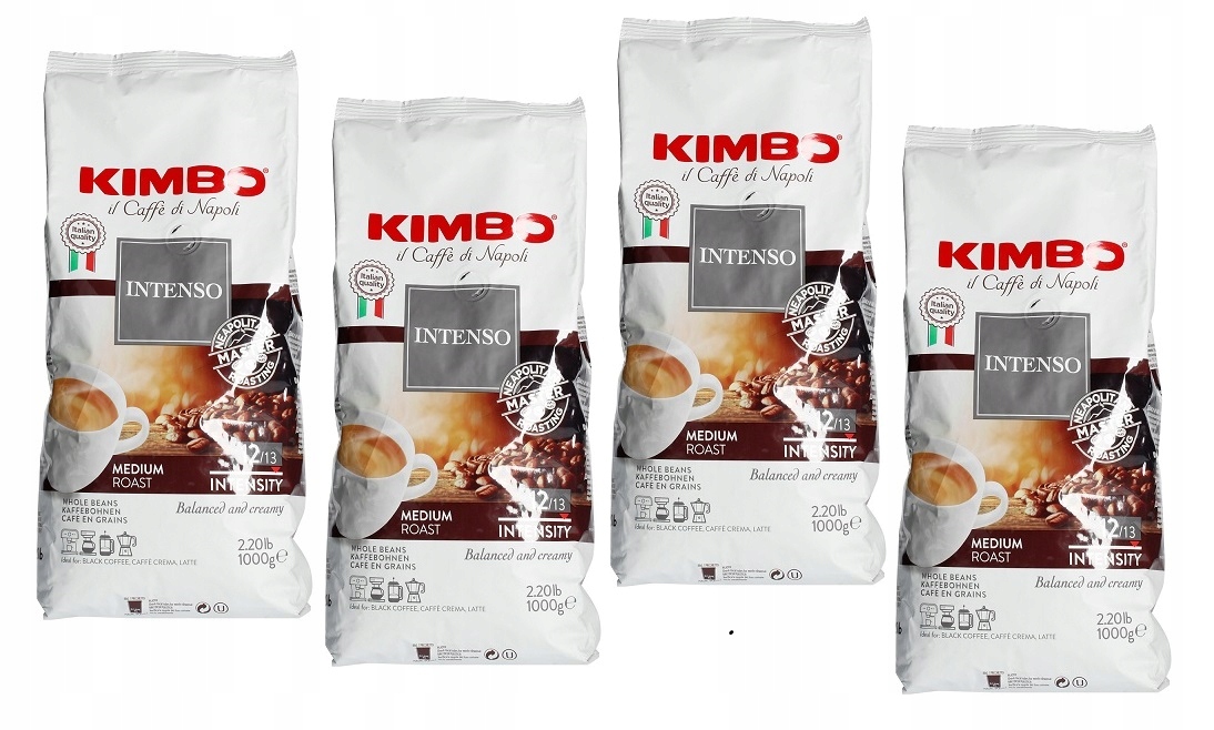 Kawa ziarnista Kimbo Aroma Intenso 4x1kg