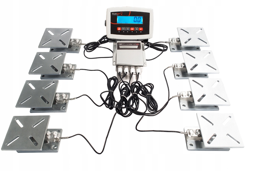 Váha pod nádrž Chladič mléka Míchač mléka 10T Bielskie Wagi Pozink