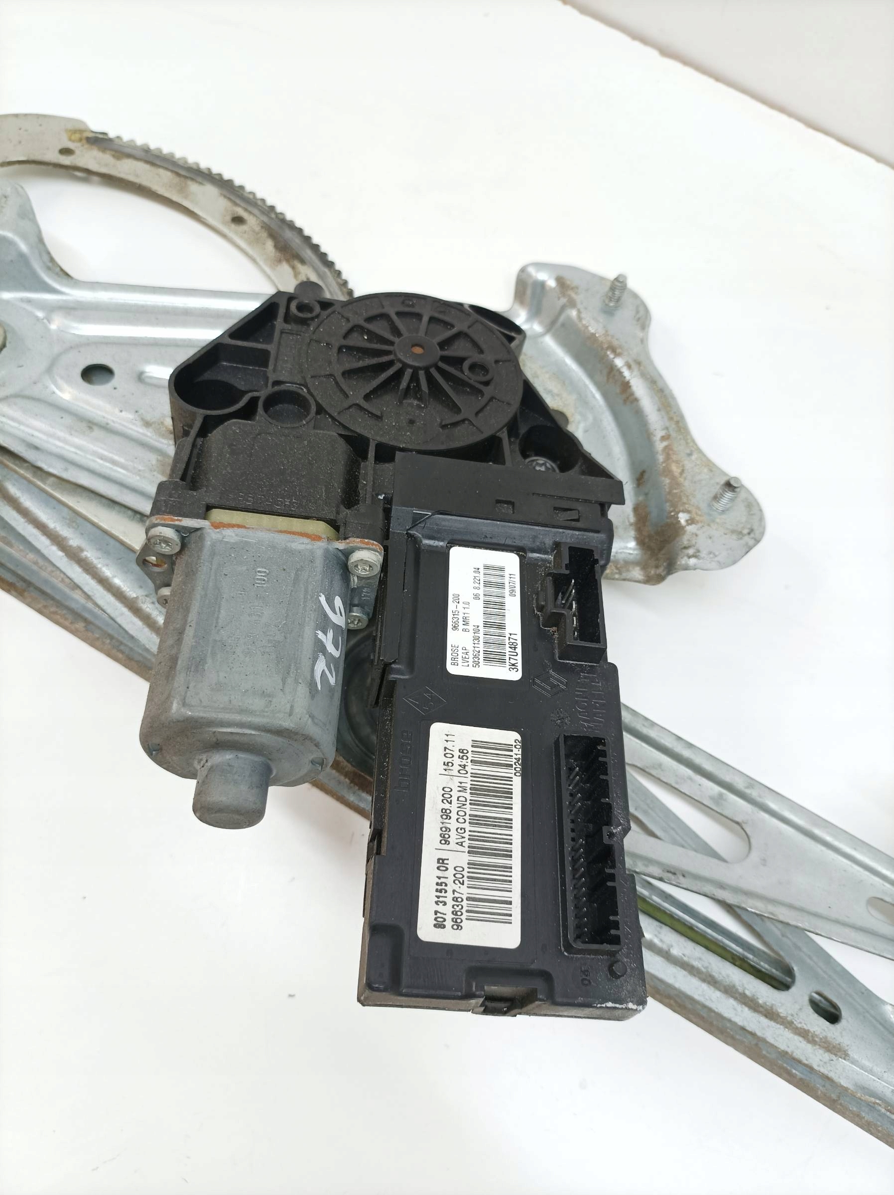 mechanism windows left front 969198200 Renault Megane III (2008-2016)