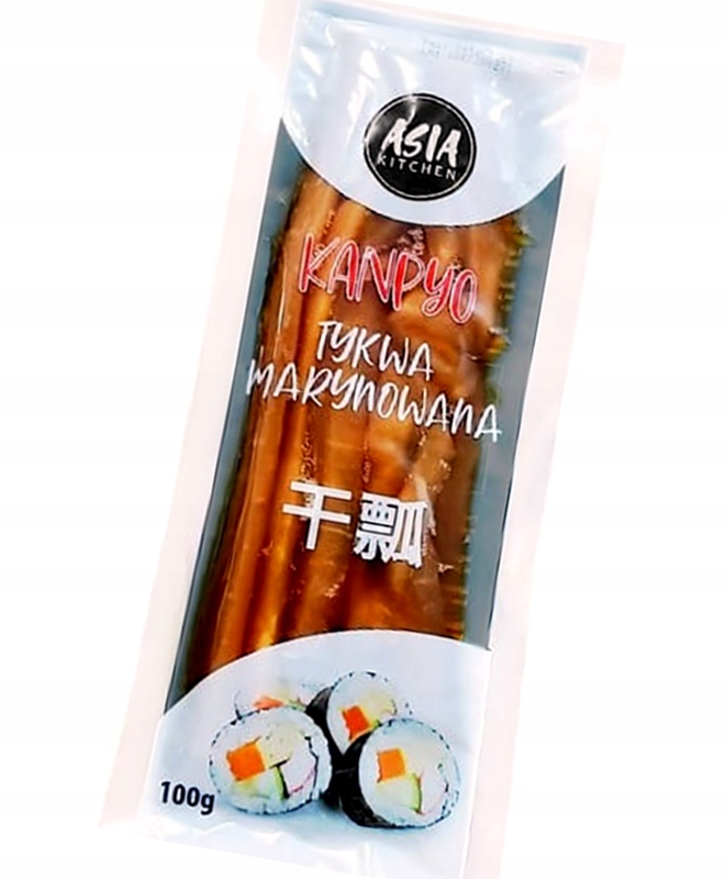 

Tykwa Marynowana Kanpyo - idealna do Sushi 100g