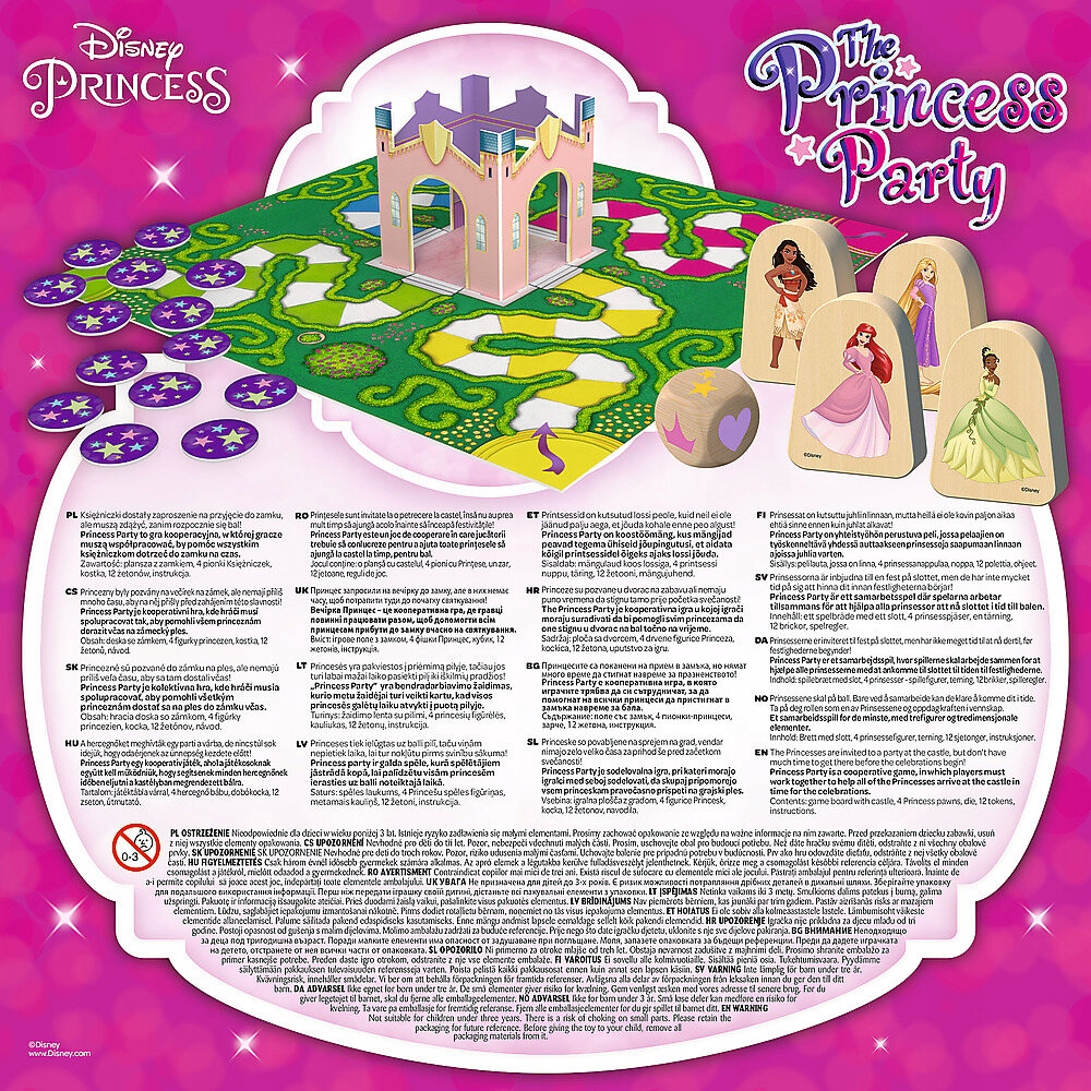 Gra planszowa Disney The Princess Party Trefl Trefl