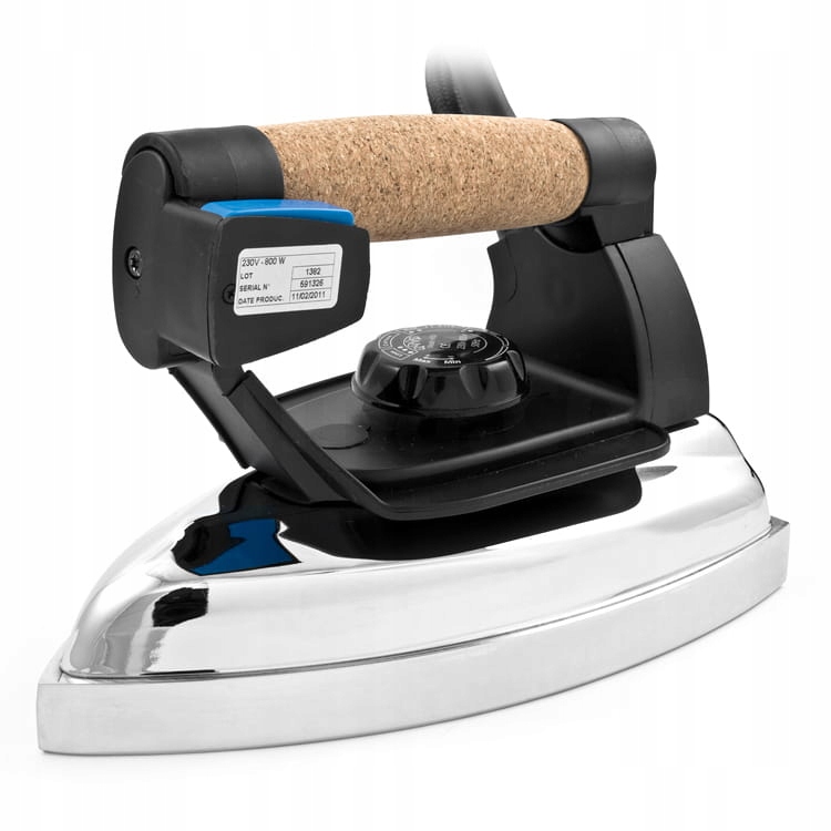 Żelazko przemysłowe elektryczno parowe Steam Master 800W do wytwornicy pary