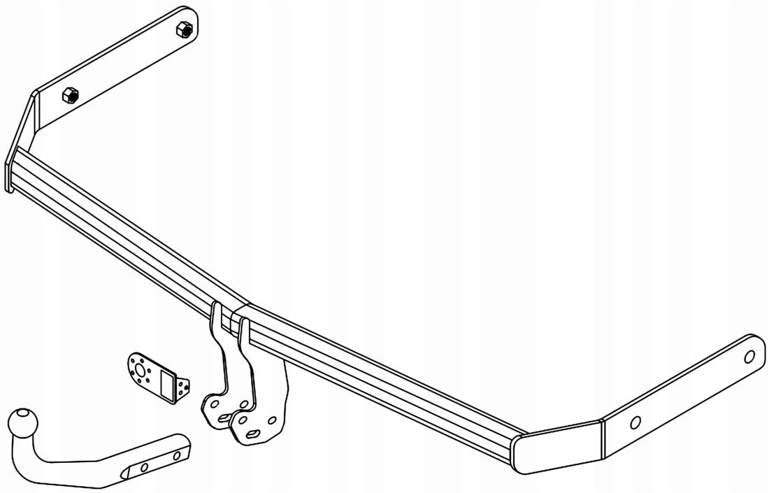HAK-HOLOWNICZY VW Golf mk.5 Volkswagen Golf 6 hatchback PLUS Audi A3 II 8P EAN (GTIN) 5905655943380