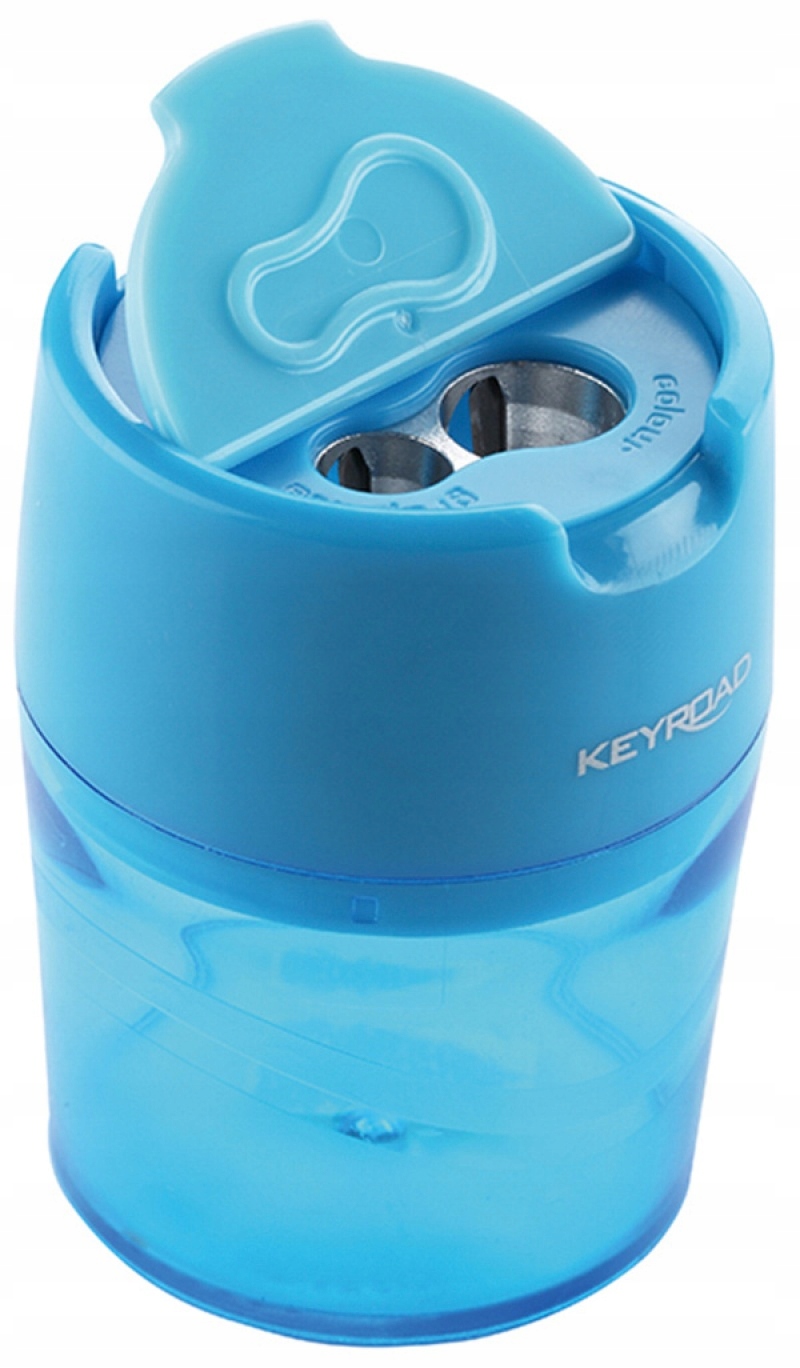 Temperówka manualna podwójna z pojemnikiem Keyroad mix kolorów Marka Keyroad