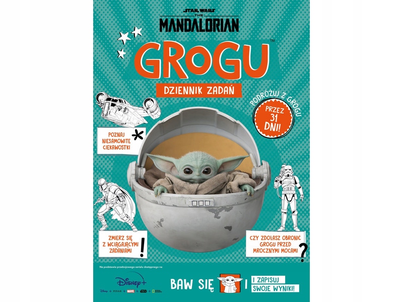 

Książka Star Wars Grogu The Mandalorian Dziennik