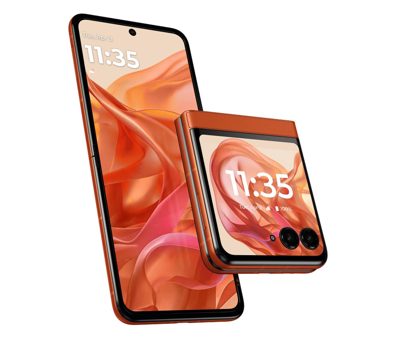 Smartfon Motorola razr 50 5G 8/256GB Spritz Orange 120Hz