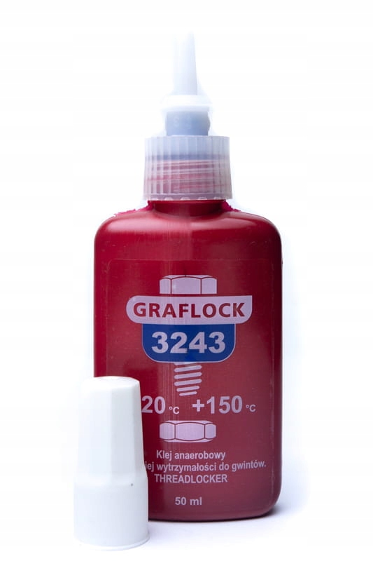 Klej o średniej wytrzymałości do gwintów Grafen Professional Graflock 50ml