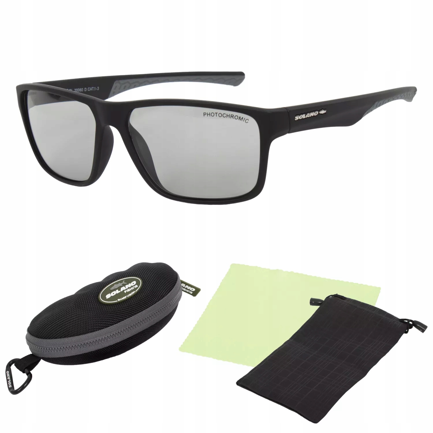 Solano FL20060D Rybářské sluneční brýle s fotochromatickou polarizací