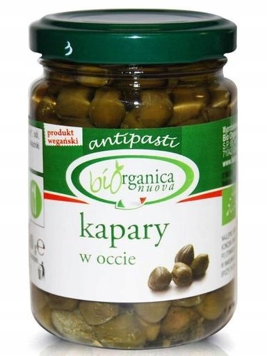 Bio Organica Italia Kapary Marinované Bio 140 g (sklenička) Bio O