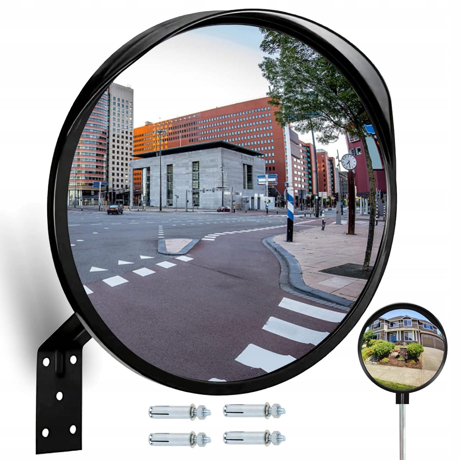 Zrcadlo 30 CM 300 MM Držák