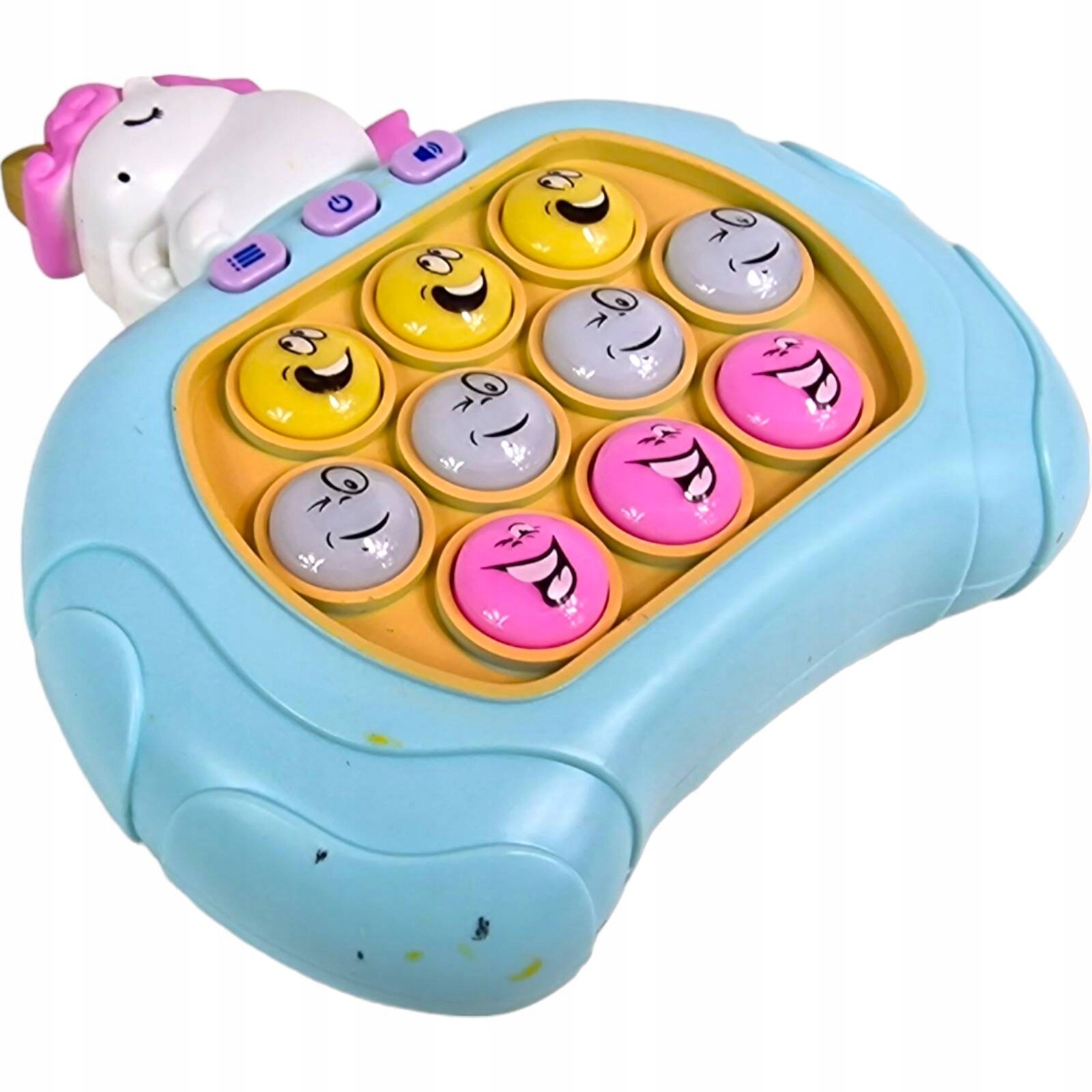 GRA ZRĘCZNOŚCIOWA POP IT DLA DZIEWCZYNKI ANTYSTRESOWA GIERKA 4w1 JEDNOROŻEC Model Quick Push Game