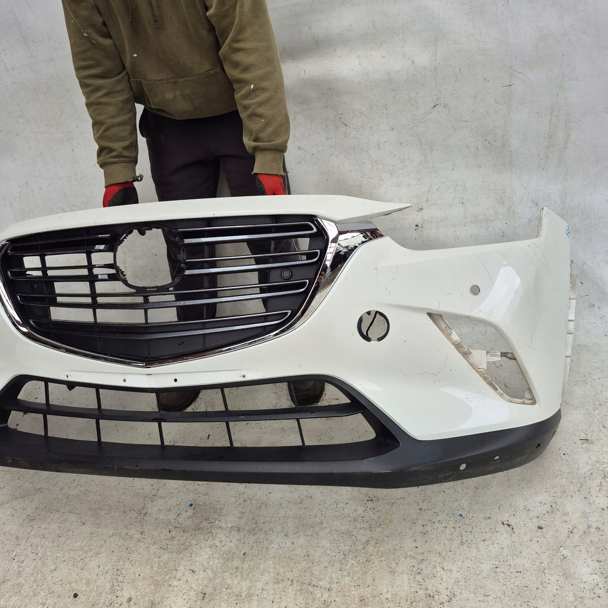 MAZDA CX3 CX-3 LIFT 18- bumper front front grill bundle PDC DK8A-50031